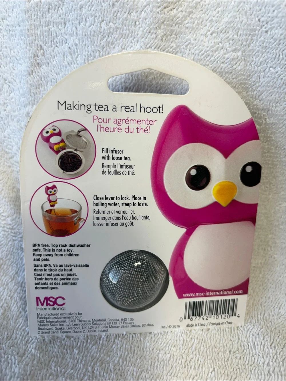 🌻5 for $30🌻 Joie Owl Tea Cup Infuser